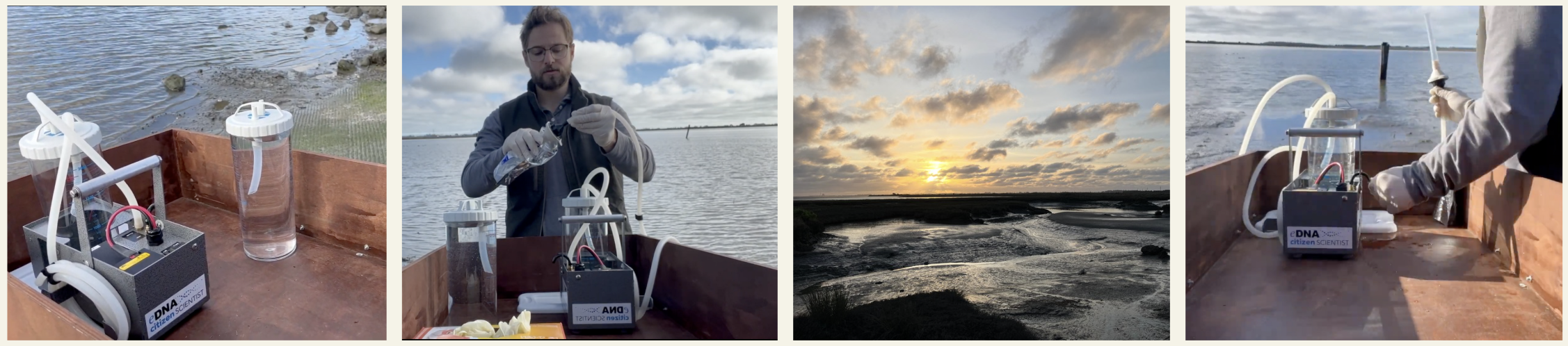 eDNA fieldwork photos
