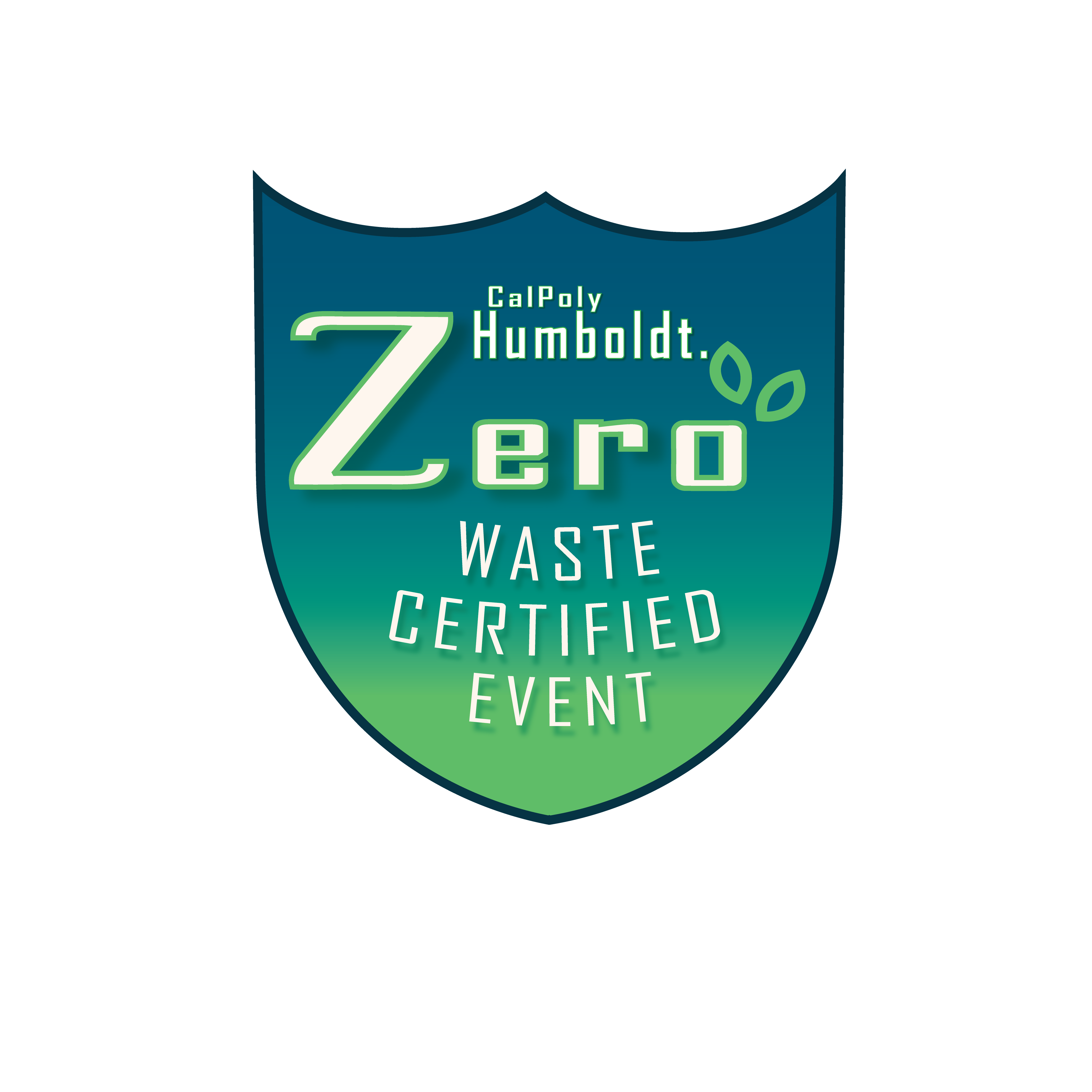Badge for events that get certified as Zero Waste