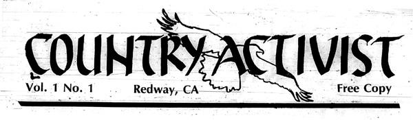 Masthead for the Country Activist