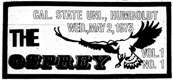 Masthead for the Osprey magazine Masthead for the Osprey magazine