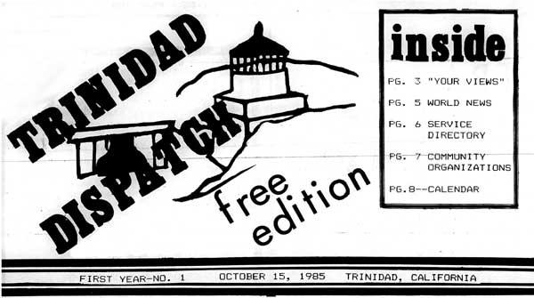 Masthead for the Trinidad Dispatch newspaper Masthead for the Trinidad Dispatch newspaper